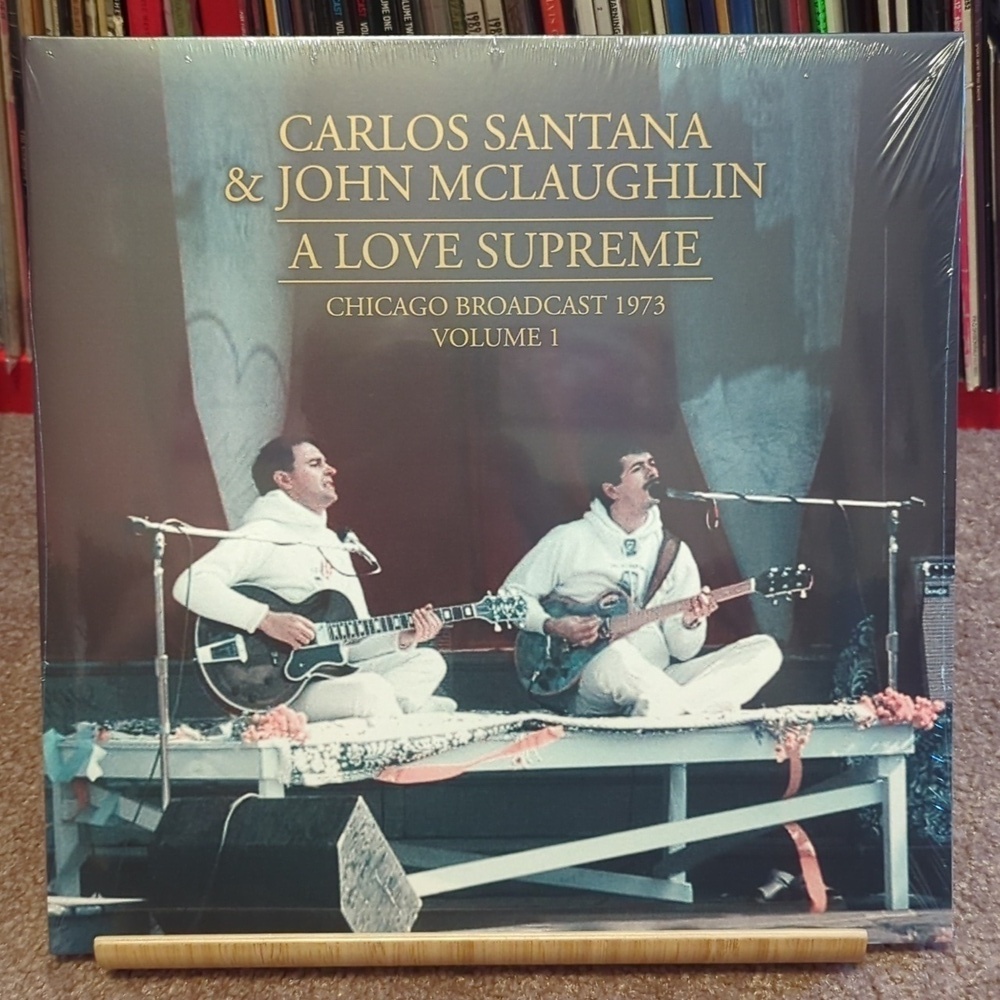 Carlos Santana & John McLaughlin - A Love Supreme Vol 1 '73 2LP Vinyl Record